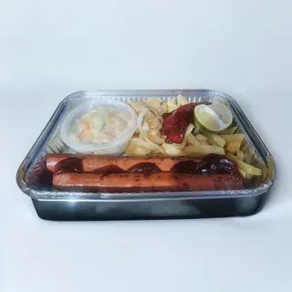 Salchicha 1/2 Metro Pollera