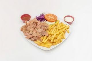 Plato Mixto Pollo Y Ternera Con Arroz (Normal)