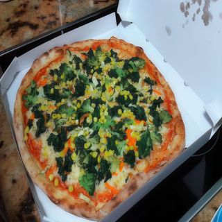 pizza vegetariana (familiar)
