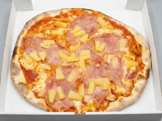 Pizza Infantil Hawaiana (24 cm.)