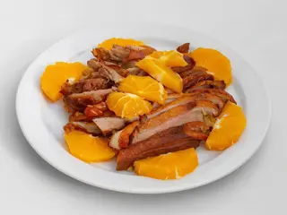 Pato a la naranja