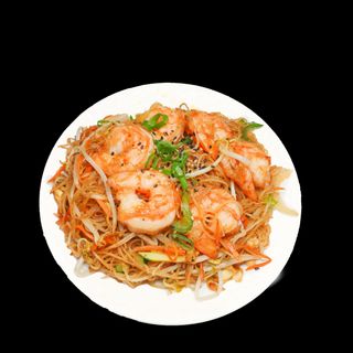 29.Fideos con gambas