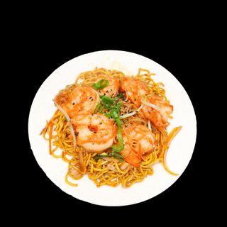 57.Yakisoba con gambas