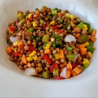 Ensalada de lentejas