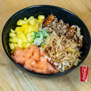 Poke Hot Fresh + Refresco lata de 330ml
