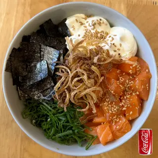 Poke Filadelfia + Refresco lata de 330ml