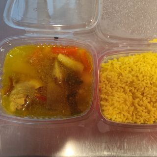 Arroz Caldoso de Pollo 