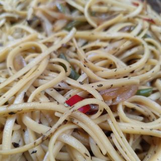 Tallarines con Verduras 