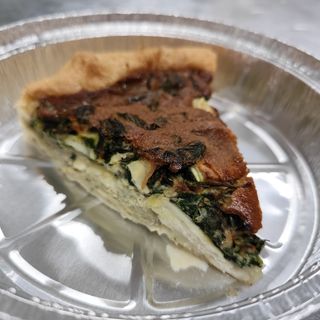 Quiche De Espinacas y Queso Brie 