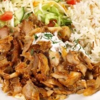 Arroz Kebab Con Alitas De Pollo