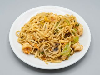 25-Tallarines con gambas