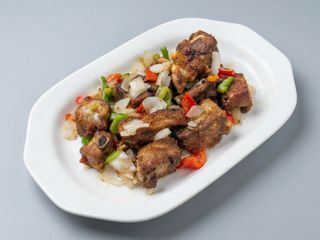 127-Costilla asada con pimiento molido