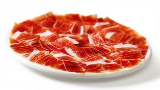 Ración de jamón ibérico