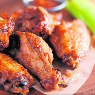 1/4 alitas de pollo 