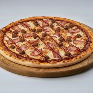 PIZZA BARBACOA FAMILIAR
