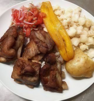 Fritada/Chicharrón de Cerdo