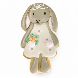 Galleta Conejita con zanahorias en el bolsillo