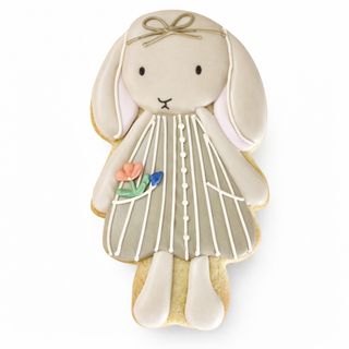 Galleta Conejita Flores en el Bolsillo