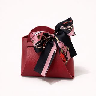 Bolso con bizcochito - Burdeos