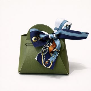 Bolso con bizcochito - Verde