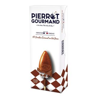 Piruletas Pierrot Gourmand Caramelo (10 ud.)