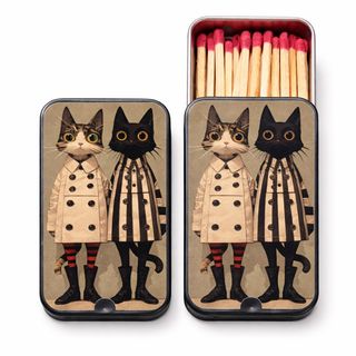Cajita de Cerillas (Gatos)