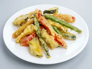 Verduritas en tempura