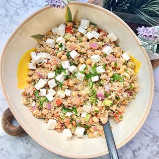 Ensalada De Quinoa Mediterránea