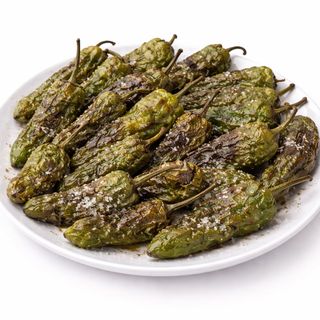 Ración De Pimientos Verdes Fritos