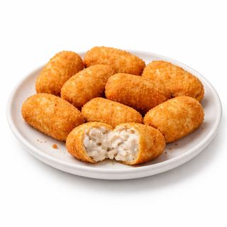 Ración De Croquetas De Bacalao (8 Uds.)