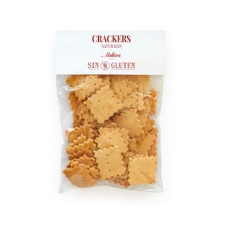 Crackers sin gluten naturales