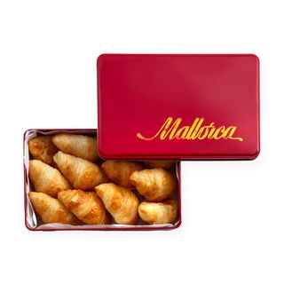 Caja metálica vintage 12 petit croissant 1985