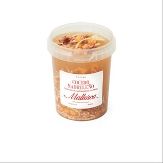 Cocido madrileño con fideos, garbanzos y carne 500ml