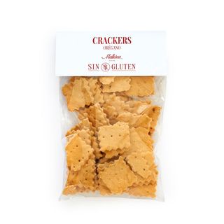 Crackers sin gluten orégano