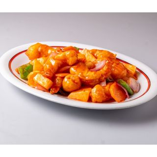 Langostino Crujiente Con Panko