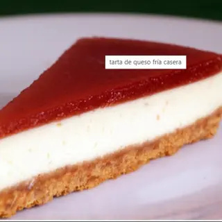 Tartda de queso