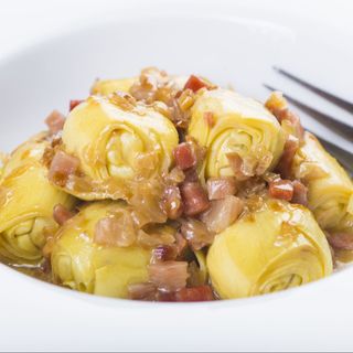 Alcachofas a la Montillana