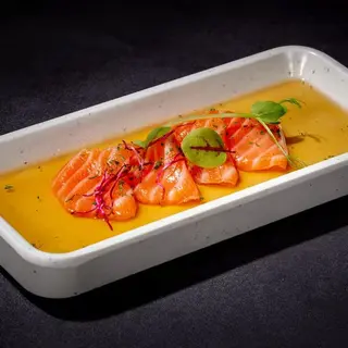 135. Carpaccio salmon