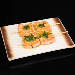90. Pincho De salmon (3 Uds.)