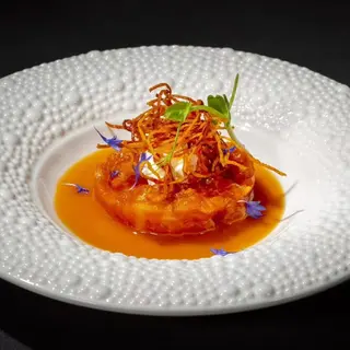 128. Tartar salmon zanahoria (1 Ud.)