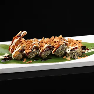 888. Tempuramaki de langostino (8 Uds.)