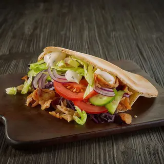 doner kebab vegetal