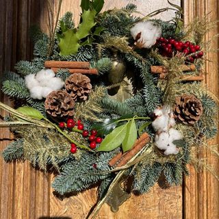 Corona Natural de Navidad