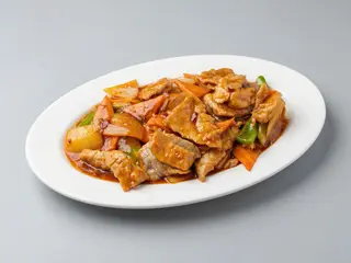 38. Cerdo En Salsa Picante