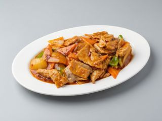 38. Cerdo En Salsa Picante