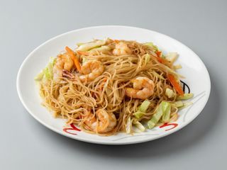 29. Fideos Fritos Con Gambas