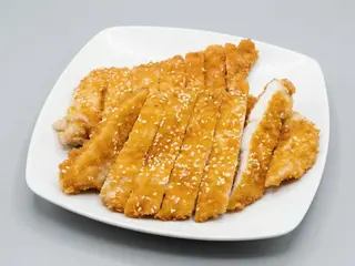 62. Pechuga De Pollo Frito Al Sésamo