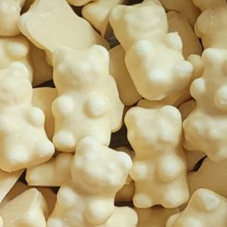 Pack 10 Osos Marshmallows cubiertos de chocolate blanco