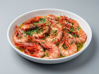 Gambas Al Sarten Al Cognac