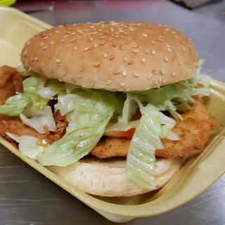 Hamburguesa De Pollo A La Plancha Doble